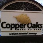 Cooper Oaks Non-lit Letters Sign