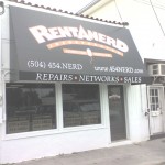 Rent A Nerd Awning, Baton Rouge Photo - Greater Baton Rouge Signs