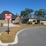 Forest Creek Subdivision - Do Not Enter Sign Photo - Greater Baton Rouge Signs