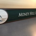 Money Hill Street Sign HDU Sand Blasted Signs - Greater Baton Rouge Signs