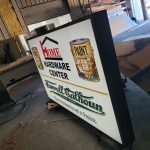 Farrell Calhoun Hardware Center sign - Greater Baton Rouge Signs