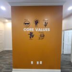 Core Values Vinyl Graphic for Indoor display - Greater Baton Rouge Signs